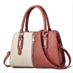 Women Large Capacity Patchwork Luxury Shoulder Bag - Image 4