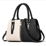 Women Large Capacity Patchwork Luxury Shoulder Bag - Image 2