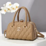 Embossed Women Casual Shoulder Crossbody Handbag - Image 3