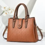 Retro Women Large Capacity Shoulder Crossbody Handbag - Image 4