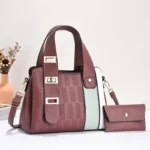 Luxury Embossed PU Leather Shoulder Crossbody Handbag - Image 2