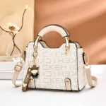 Small Square Designer Shoulder Crossbody Shell Handbag - Image 2