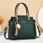 Women Luxury PU Shoulder Tote Crossbody Handbag - Image 5