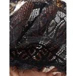 Black Leopard Print Lace Push-Up Lingerie Set - Image 6