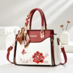 Luxury Embroidered Women Crossbody Shoulder Handbag - Image 4