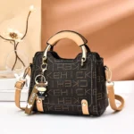 Small Square Designer Shoulder Crossbody Shell Handbag - Image 3