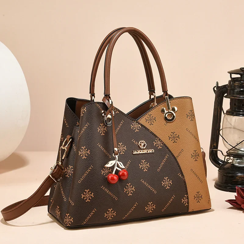 kf-S4fb8cf05dabf41459d38751bb1167910m Floral Print Women Shoulder Crossbody Designer Handbag - Image 1
