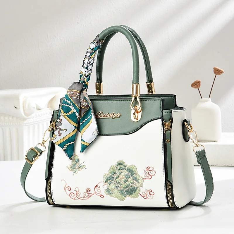 kf-S5051adb93c3242b88d1fe756c2caacb2s Luxury Embroidered Women Crossbody Shoulder Handbag - Image 1