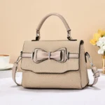 Elegant Butterfly KnotSmall Square Crossbody Handbag