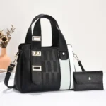 Luxury Embossed PU Leather Shoulder Crossbody Handbag