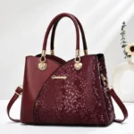 Women Fashion Large Capacity Casual Shoulder Bag - Image 3