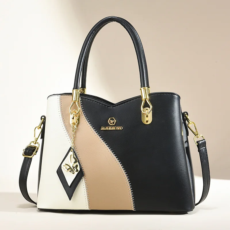 kf-S74b39a0925684ba99b33f475cb173d38k Three Color Large Capacity Shoulder Crossbody Bag - Image 1