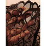 Daring Heart Embroidery Mesh Lingerie Set - Image 4