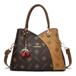 Floral Print Women Shoulder Crossbody Designer Handbag - Image 2