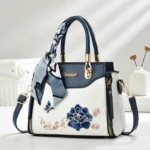 Luxury Embroidered Women Crossbody Shoulder Handbag - Image 6