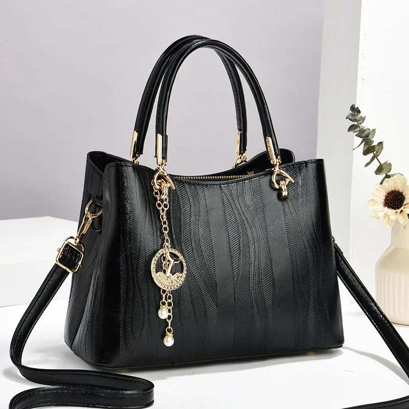 kf-S9f239cabf2cb4a75840fd49960fa25b9b Women Luxury PU Messenger Crossbody Shoulder Bag - Image 1