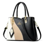 Three Color Large Capacity Shoulder Crossbody Bag - Image 4