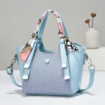 Women Casual Patchwork Crossbody Shoulder Handbag - Image 2