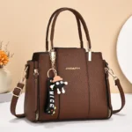 Women Luxury PU Shoulder Tote Crossbody Handbag - Image 4