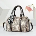 Elegant PU Leather Top-Handle Large Capacity Handbag - Image 5