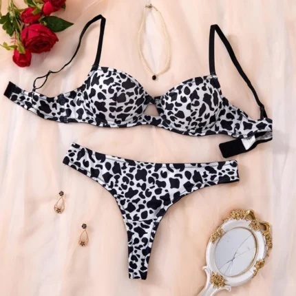 Summer Ultra-Thin Breathable Lingerie Set