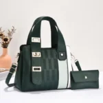 Luxury Embossed PU Leather Shoulder Crossbody Handbag - Image 4