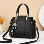 Women Luxury PU Shoulder Tote Crossbody Handbag - Image 3