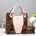 Patent Leather Women Large Capacity Shoulder Handbag - Image 6