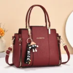 Women Luxury PU Shoulder Tote Crossbody Handbag - Image 2